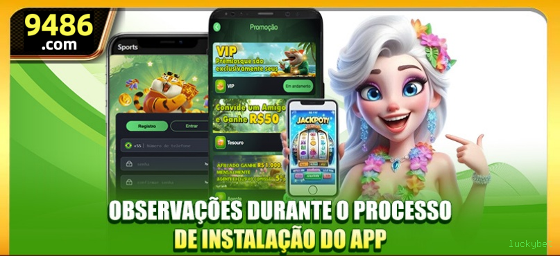 App luckybet para Android e iOS - download grátis